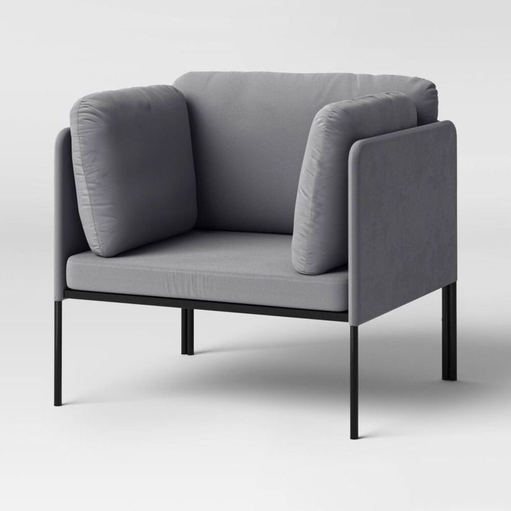 Room Essentials - Accent Armchair Gray - Room Essentials Gray
